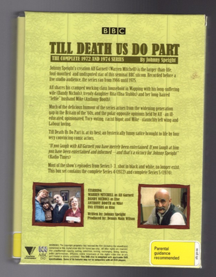 Till Death Do Us Part-The Complete 1972 and 1974 Series (DVD, 1981