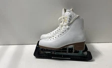 Jackson White Leather Ice Skating Ice Skates Women's