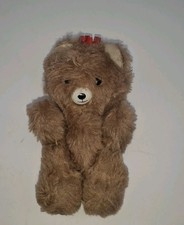 DDR Berliner Teddybär Bär  Krone  Plüsch Stofftier 16 cm