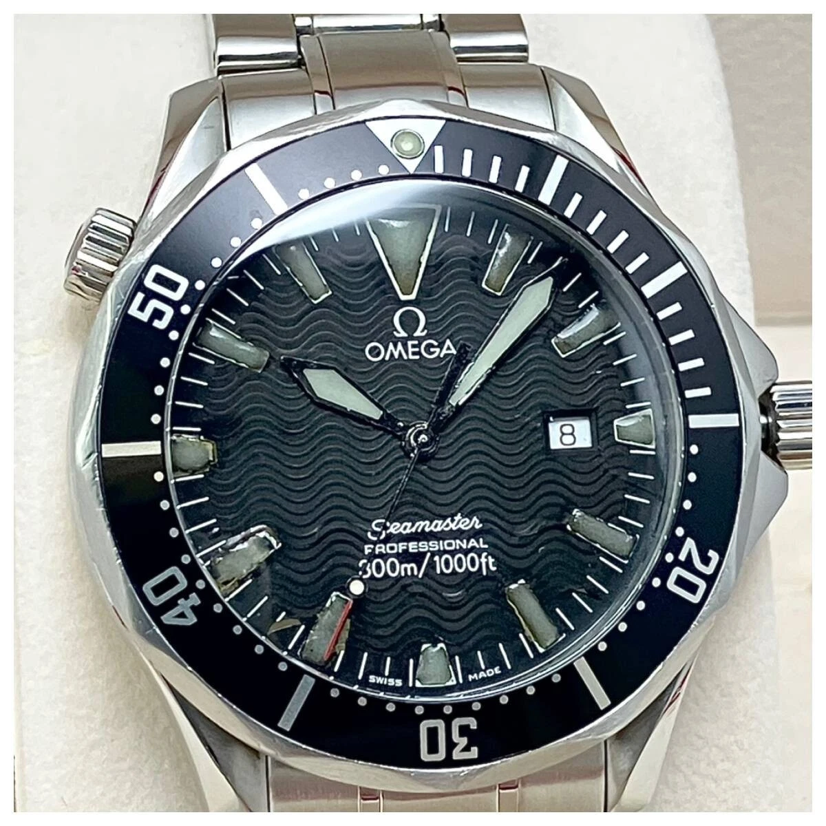 OMEGA Seamaster Quartz Battery 300m Watches for sale - eBay