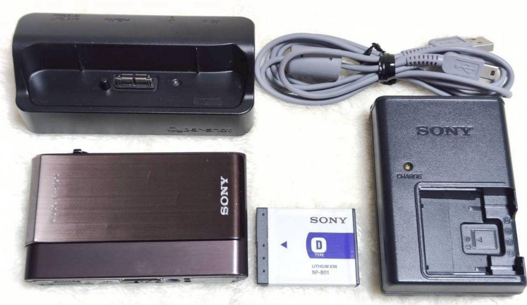 Sony Cyber-Shot DSC-T900 Bronze Brown 12.1MP 4x Zoom Digital