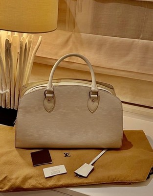 Louis Vuitton Pont Neuf PM Handtasche beiges Leder - wie neu