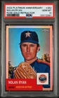 2022Topps Chrome Platinum Anniversary Nolan Ryan #352 Rose Gold Refractor PSA 10