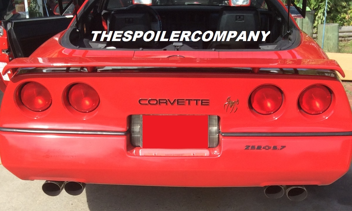 Spoiler For Chevrolet Corvette C4 1984-1990 Custom Style