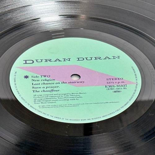 Duran Duran Rio 1982 Vinyl Record Obi Alternative Dance Pop Rock Music Japan - Imagen 9 de 11