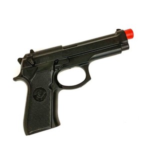 Black Practice Training Gun Polypropylene Glock Rubber Plastic 17 9/"
