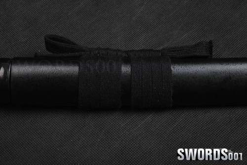 battle ready Japanese Samurai Katana Sword Carbon Steel shiny blade full tang - Picture 10 of 12