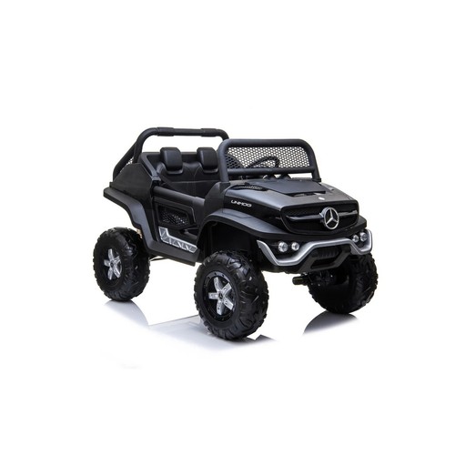 Macchina Elettrica per Bambini Mercedes Unimog Fuori Strada Nero - Foto 3 di 6