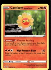 Pokemon Castform Sunny Form 022/198 Chilling Reign Non Holo Common 5 Card Lot