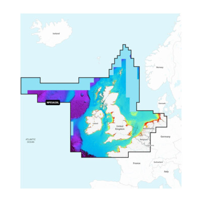 Navionics Platinum+ Large Großbritanien, Irland & Holland Micro SD-Karte