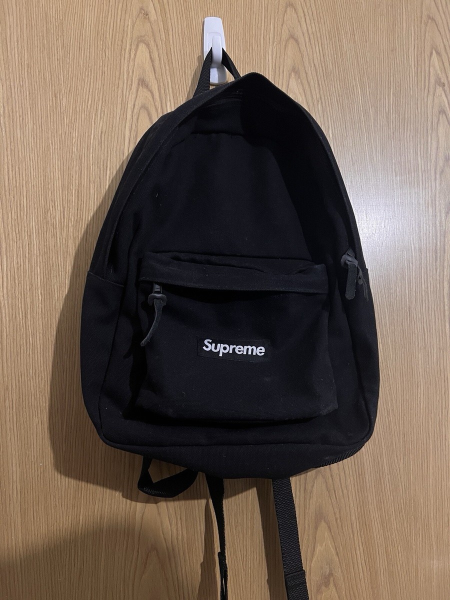 バッグ Supreme Canvas Backpack black Buy Supreme Canvas Backpack 'Black' - FW21B25 BLACK | GOAT
