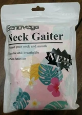 8 Pieces Neck Gaiter Genovega.Protect your neck and mounth.Durable & Breathable.