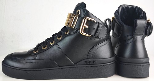 MOSCHINO Knöchel-Sneaker Damen Schuhe High-Top Sneaker Sportschuhe Gr.37 NEU - Bild 2 von 16