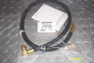 Mercury Mercruiser Quicksilver Oil Drain Hose Kit (SAE) 1/2-20 OEM 32-865277A02 