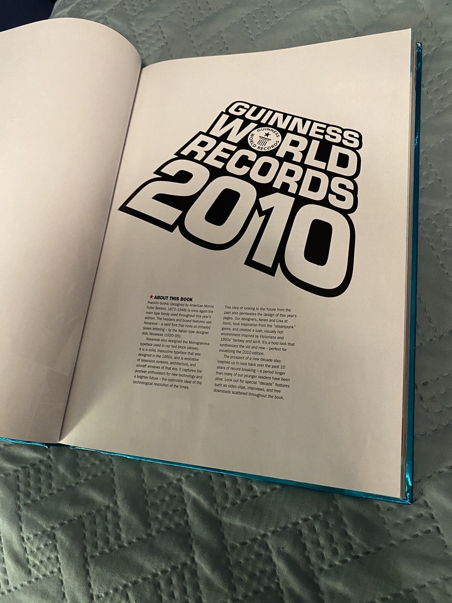 Guinness Book of World Records 2010 (Guinness World) | eBay