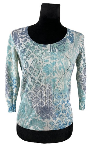 Sigrid Olsen Gr. XS Blau Pullover Pulli