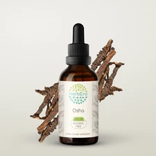 HerbEra Osha Alcohol-FREE Herbal Extract Tincture (Ligusticum porteri)