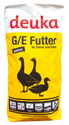 (1,01 /kg) G/E Futter 25 kg Deuka Gänse Enten Entenmast Gänsemast Mastfutter