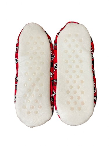 Calcetines Fuzzy Unisex La Pesadilla Antes de Navidad Vacaciones Zapatillas, 1 Par - NUEVOS - Imagen 3 de 6