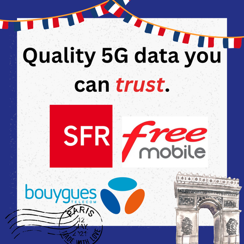 France Travel eSIM 1Go | 7 Jours | Activation Instantanée | 5G | Livraison Rapide Email - Photo 2 sur 5