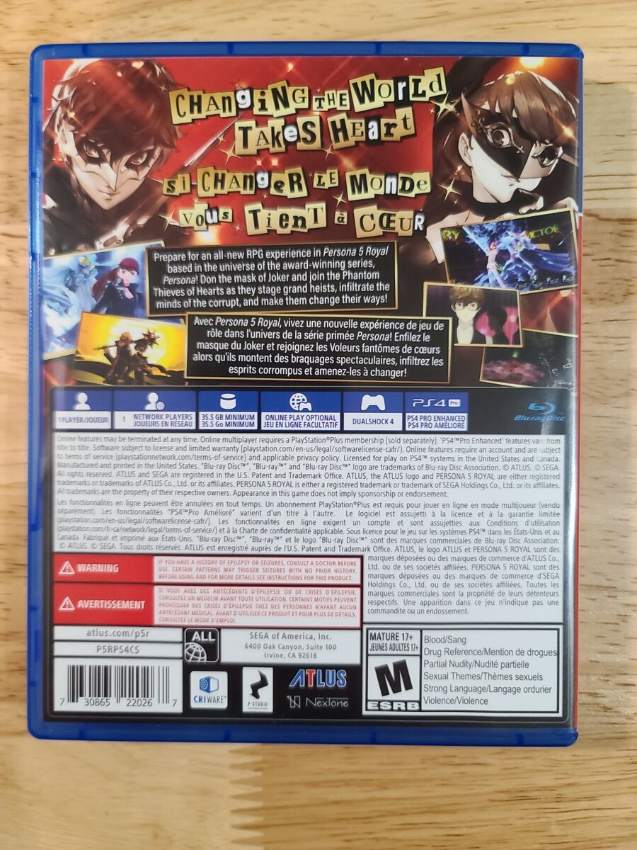 Persona 5 - PlayStation 3 Standard Edition