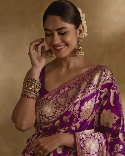 Designer Sari Bollywood Bridal Silk Saree Blouse South Indian Party Wear Saree