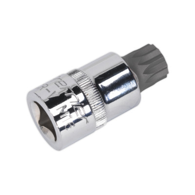 Sicherheit Spline Buchse Bit M16 1.3cmSq Antrieb SX107 Sealey Neu