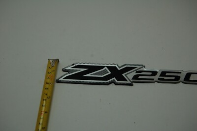 USED Authentic Skeeter ZX250 Series Emblem Black 11