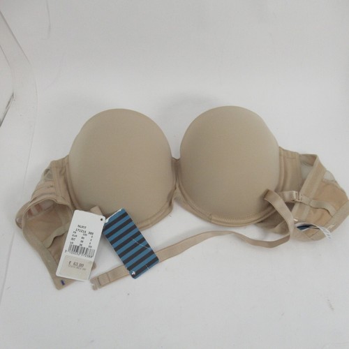 Maison Lejaby Bra UK 36 E Nufit Nude Multi-way With Tags RRP £63.00