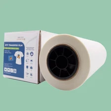 Qomolangma DTF Film 11.8" x 328 FT DTF Direct to Transfer Film Premium Roll