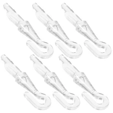 6pcs Tip Fixing Hook Wand Hook Blinds Replacement Parts Vertical Blind Wand Hook