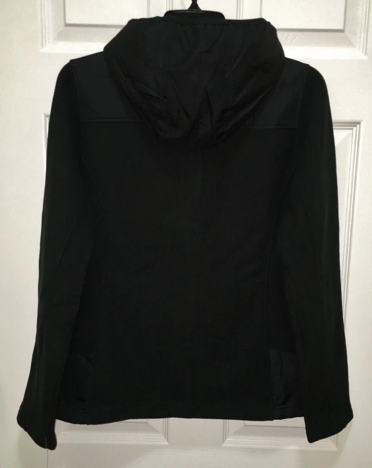SNOZU Platinum Collection Performance Black Hoodie Jacket NEW Womens Sz S M L - Image 2 of 4