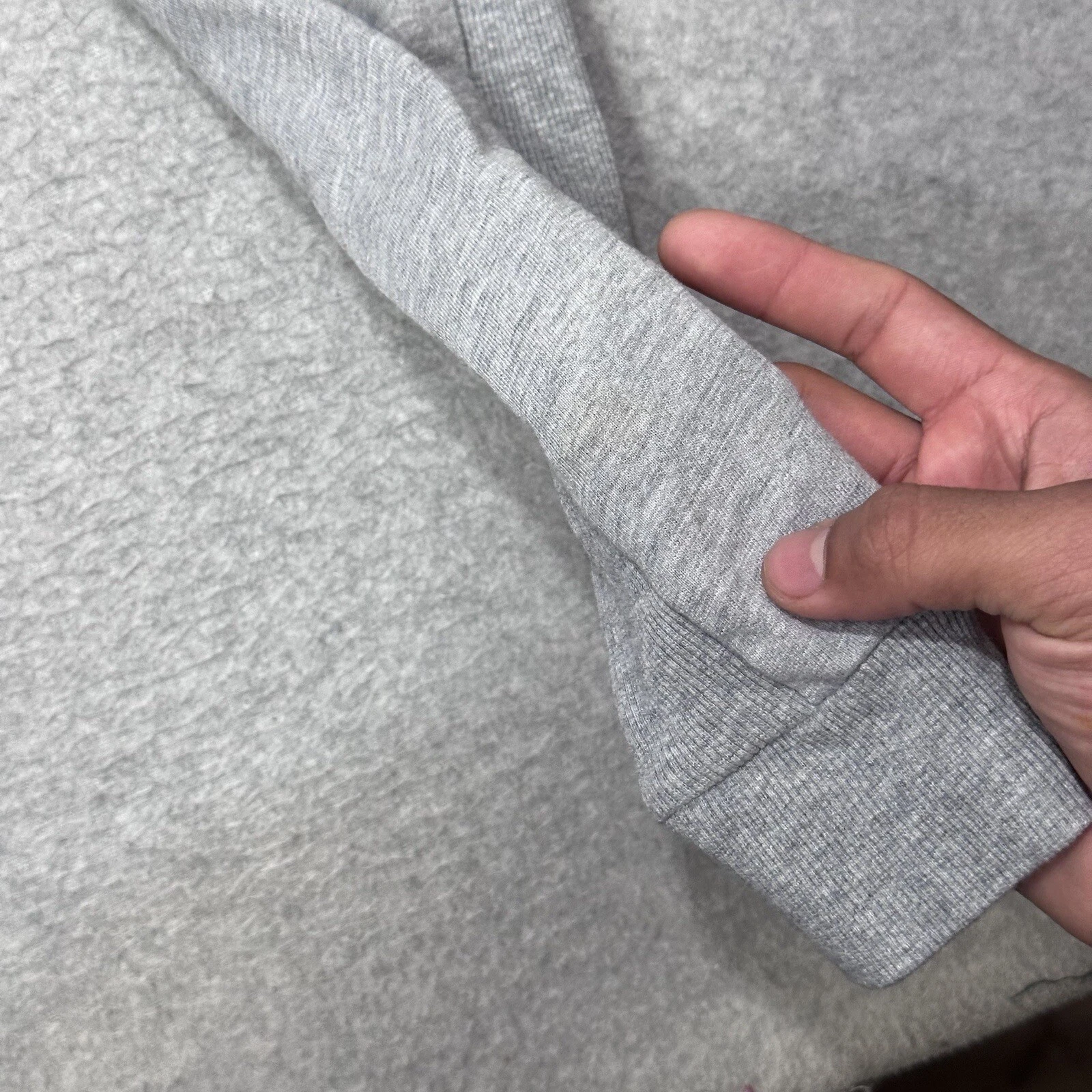 gymshark heather long sleeve cropped training gym sweater