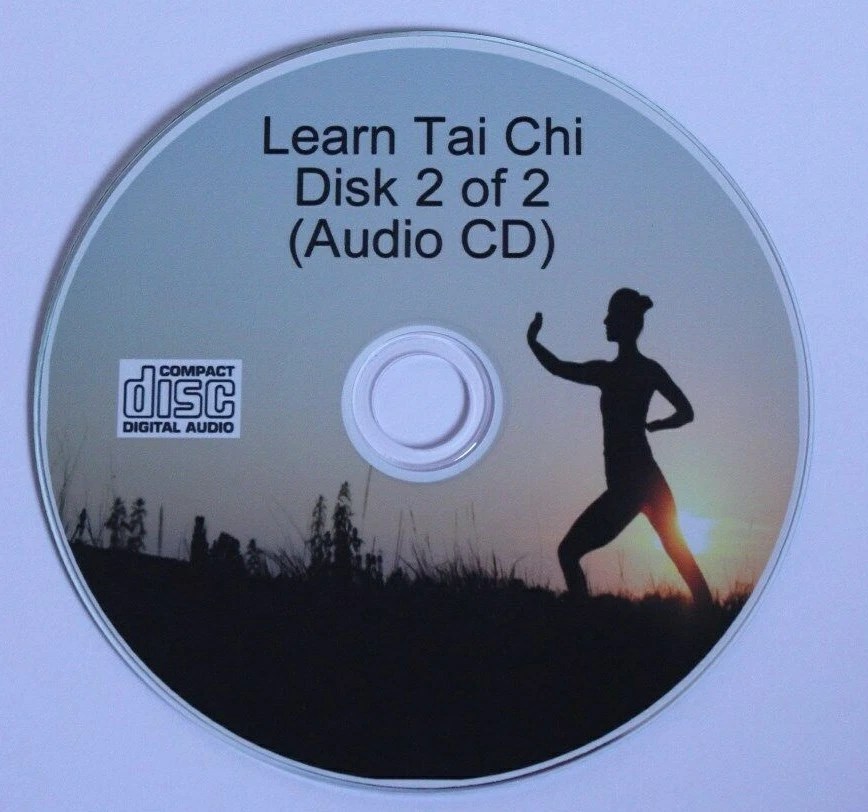 Learn Tai Chi 2 disk DVD & CD set, exercise, health and fitness FREE POSTAGE - Image 3 of 3