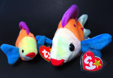 Ty Beanie Baby Teenie Beanie Baby "LIPS" the Tropical Fish, 1999/2000, 2pc. Set 