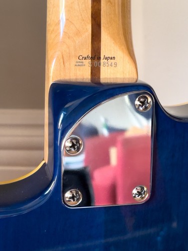 Beautiful Fender Aerodyne Stratocaster Blue MIJ Japan - 第 4/11 張圖片