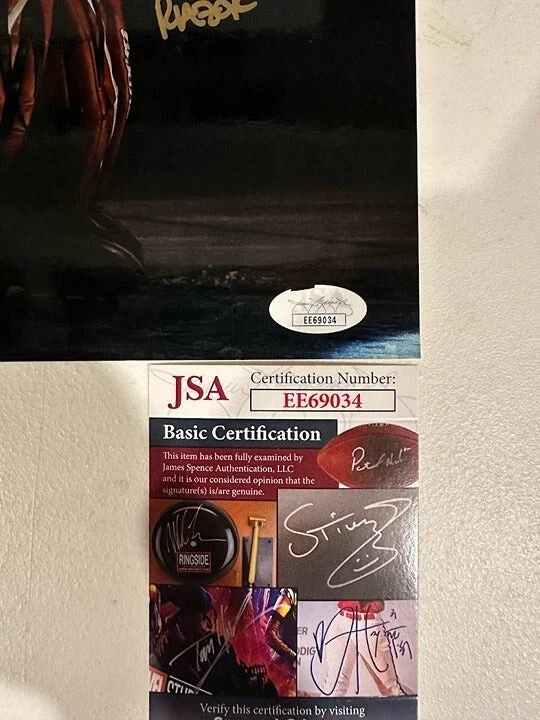 Ray Emery signed "Razer" autographed Philadelphia Flyers 8x10 Photo JSA - Image 3 of 3