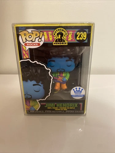 Funko Pop! Vinyl: Rocks Jimi Hendrix Funko Exclusive Blacklight #239 Toy Figure