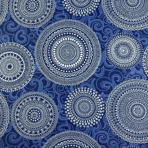 Connecting Threads Symphony of Blues Cartouche 4631 Patriot Blue PRE-CUT 2.5 YDS - Picture 7 of 10