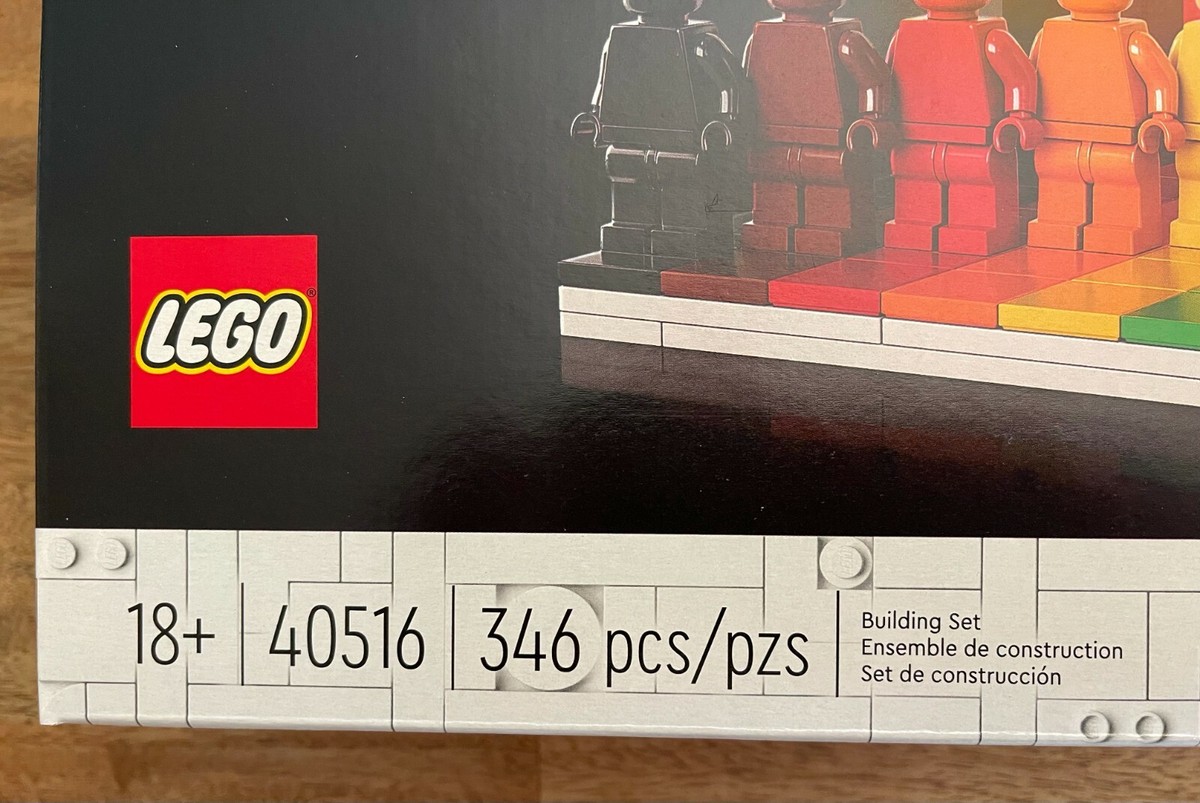 LEGO 40516 Everyone is Awesome Rainbow Set BRAND NEW 346PCS