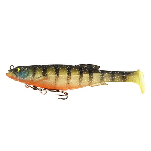 12.5cm/21g Soft Bait Treble Hook Artificial T-tail Treble Swivel Bionic Bait 1x - Bild 15 von 16