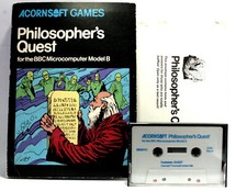 PHILISOPHER'S QUEST ACORNSOFT GAMES BBC MICROCOMPUTER MODEL B USED SBG01 68412