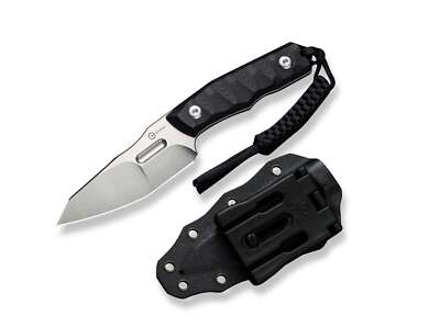 CIVIVI Propugnator D2 G10 Black Outdoormesser  Full Tang Kydex Schwarz C23002-1