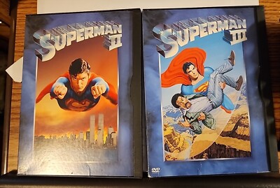 Superman II & III (DVD, 2001) Richard Pryor, Gene Hackman Used | eBay