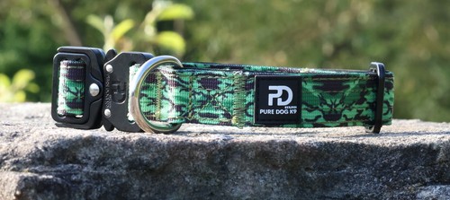 2.5cm Tactical Dog Collar 14"-18" High Quality Puppy/Small Breed Pure Dog K9 - Picture 7 of 15