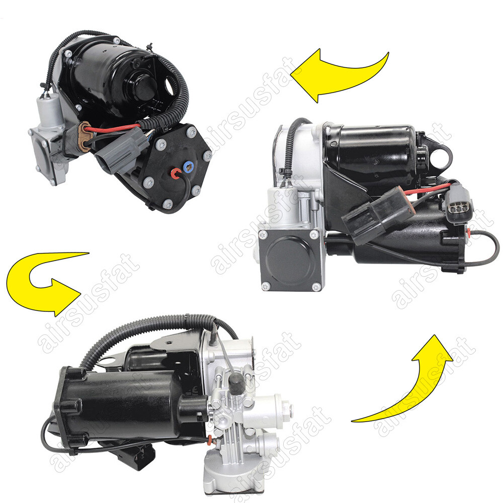 Air Suspension Compressor for Range Rover Sport LR3 LR4 Hitachi Type ...