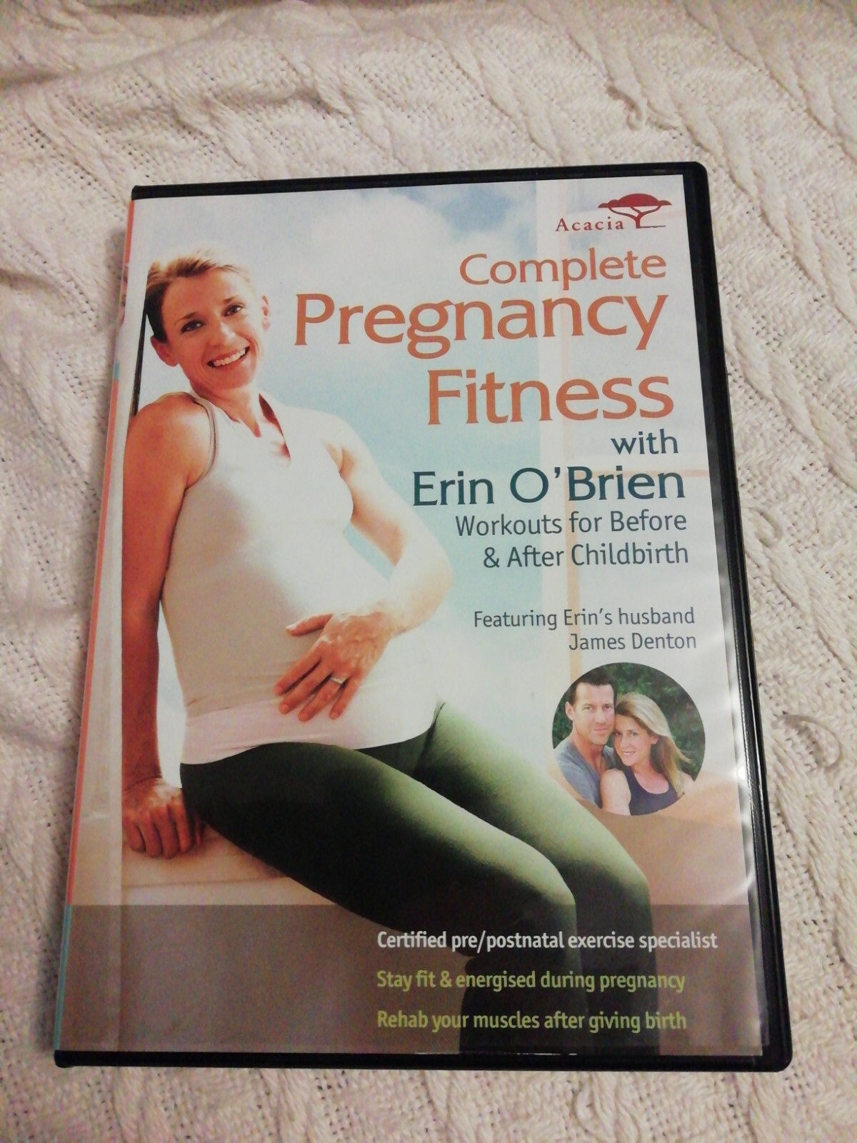 Complete Pregnancy Fitness With Erin O'Brien 2 DVD  before and after childbirth