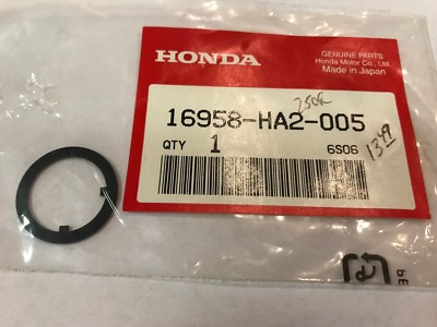 #ad HONDA OEM FUEL SHUTOFF PETCOCK WASHER #x27;86 #x27;89 TRX250RA #16958 HA2 005 $12.50
