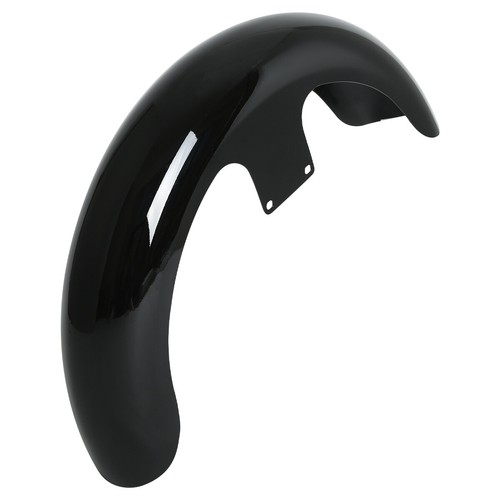 Black 21" Wrap Front Fender Fit For Harley Davidson Touring Street Glide 97-13 - Picture 12 of 13