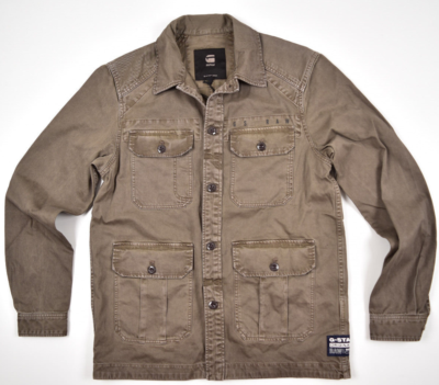 G-Star RAW, Utility 4 Pocket Overshirt Size S Jacket Men